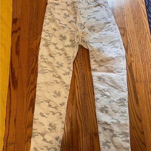 Camo Skinny Pants